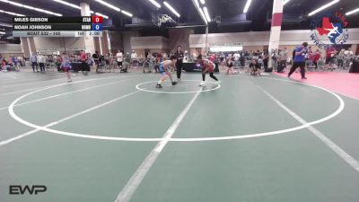 105 lbs Rr Rnd 3 - Miles Gibson, Star Wrestling Club vs Noah Johnson, Bomb City Wrestling Academy