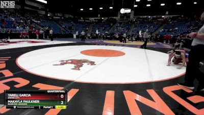 145 lbs Quarterfinal - Yareli Garcia, Dodge City vs Makayla Faulkner, Basehor-Linwood