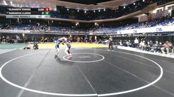 6A 140 lbs Cons. Round 2 - Elisabeth Torres, San Antonio Johnson vs Samantha Llanas, Grand Prairie