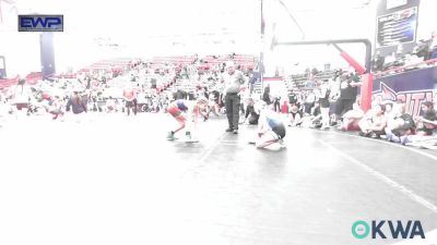 85 lbs Semifinal - Emy Rice, Scrappers vs Hattie Foust, Oklahoma Mafia