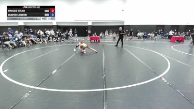 120 lbs Thales Silva, California Gold vs Oliver Lester, Ohio Scarlet