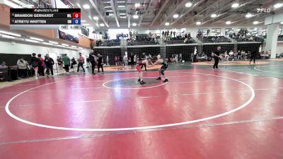 120 lbs Semifinal - Brandon Gerhardt, Willard vs Atreyu Whitten, Open Mats