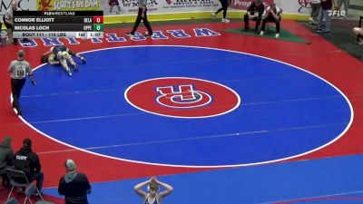 110 lbs Round Of 64 - Connor Elliott, Delaware Valley vs Nicolas Loch, Upper Perkiomen