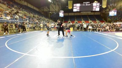 88 lbs Cons 8 #2 - Dakota Harmer, MI vs Onofre Gonzales, CO