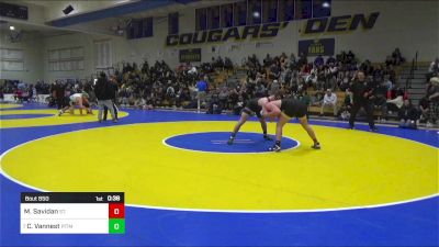 193 lbs Consi Of 4 - Mason Savidan, St. John Bosco vs Carter Vannest, Pitman