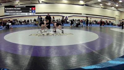 117 lbs Cons. Round 1 - Elizabeth Dollar, Indiana Tech University vs Elizabeth Palmer, Davenport University