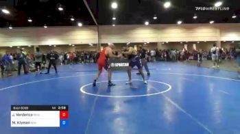 100 kg Prelims - James Verderico, Nevada vs Moshe Klyman, New York Athletic Club