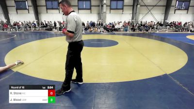 125 lbs Round Of 16 - Robert Stone, Rhode Island College vs James Blood, Southern Maine