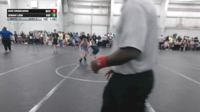 80 lbs Round 6 (8 Team) - Gus Engelman, Mat Assassins Black vs Jonah Leib, 84 Athletes