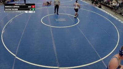 285 lbs Quarterfinals (8 Team) - Marcelo Zepeda, Norfolk vs Colton Tucker, Lincoln East