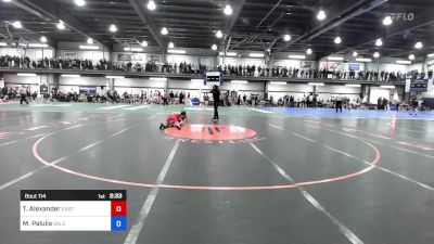 102-BLACK lbs Rr Rnd 2 - Tatiana Alexander, Eastchester/Ursuline vs Madeline Palulis, Salem-Cambridge