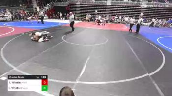 73 lbs Quarterfinal - Emmett Wheeler, North Montana WC vs Johnny Whitford, Westlake