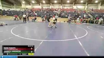 126 lbs 1st Place Match - Rome Perotti, Wasatch Wrestling Club vs Andrew Oxborrow, Sky View JH