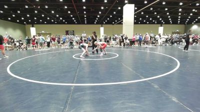 120 lbs Cons. Semis - Easton Pierce, Mustang Broncos vs Quentin Jackson, Slyfox Wrestling Academy
