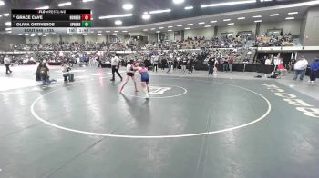 125 lbs Champ. Round 1 - Olivia Ontiveros, El Paso Bel Air vs Grace Cave, Borger