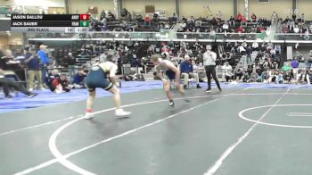 138 lbs 3rd Place - Jason Ballou, Andover vs Jack Sauer, Franklin