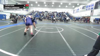 235 lbs Quarterfinal - Isabella Lorenzana, Marina vs Leilani Ioane, Shadow Hills