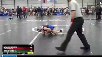 72 lbs Round 2 - Jaxon Randle, Oklahoma Outlaws vs William Schork, Terps Xtreme