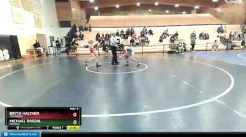 106 lbs Champ. Round 1 - Bryce Haltner, Tillamook vs Michael Rasdal, Mazama