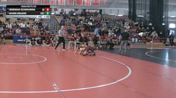 133 lbs Semifinal - Javien DeLeon, Kutztown vs Jeremiah Echevarria, Gannon