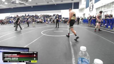 190 lbs Round 2 - Jonsea Garcia, Phase 3 Lab Wrestling vs Vincent Kerr, Bear Wrestling Academy