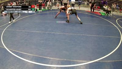 125 lbs 1st Place Match - Johnny Whitford, Sanderson Wrestling Academy vs Schaeffer Ashby, Wasatch Wrestling Club