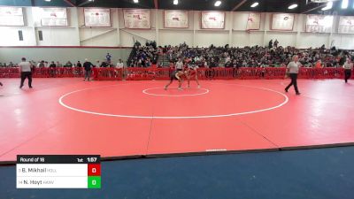 113 lbs Round Of 16 - Bavly Mikhail, Holliston vs Nathan Hoyt, Hanover