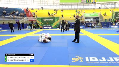 LEONORA PEREIRA DO BOMFIM vs BRUNA MACÊDO DOS REIS MADEIRA 2024 Brasileiro Jiu-Jitsu IBJJF