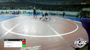 66 lbs Final - Jaxon Huffman, Team Tulsa Wrestling Club vs Holden L Yingst, Keystone Wrestling Club