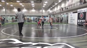 101 lbs Semifinal - Colton Shaffer, Iowa Hammers vs Max Fireshine, Elite Athletic Club DZ