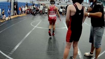88 lbs Round 1 (6 Team) - Maisyn Lott, The Storm Center vs James Plaugher, Creeks Wrestling