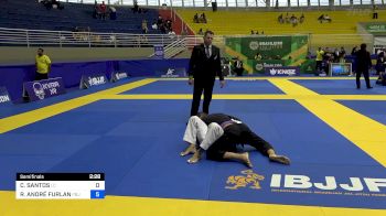 CLAUDINEI SANTOS vs RICCARDO ANDRÉ FURLAN 2024 Brasileiro Jiu-Jitsu IBJJF