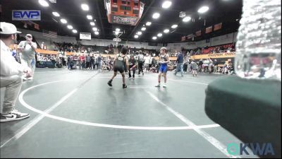 67 lbs Consi Of 4 - Garrett Stoner, Team Guthrie Wrestling vs Rafael Trevino, Madill Takedown