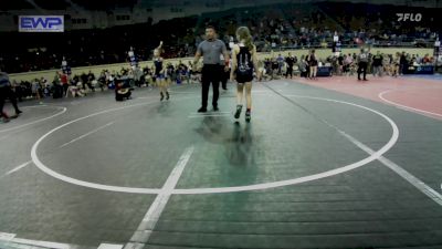 74 lbs Quarterfinal - Emerson Rollings, Tulsa Blue T Panthers vs Paityn McCann, Lady Outlaw Wrestling Academy