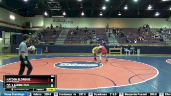 220 lbs Cons. Round 1 - Nate Ledbetter, Buckhorn vs Hayden Eldridge, Homewood Hs
