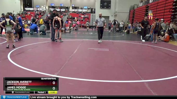 112 lbs Quarterfinal - Jackson Averett, Skulls And Crossbones vs James ...