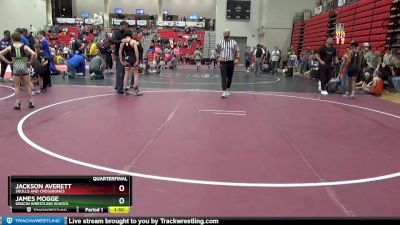 112 lbs Quarterfinal - Jackson Averett, Skulls And Crossbones vs James Mogge, Gracin Wrestling School