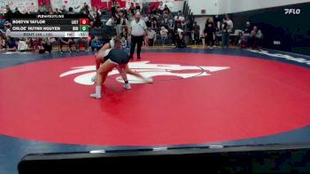 130 lbs Cons. Round 1 - Chloe` Huynh Nguyen, River Ridge vs Bostyn Taylor, La Center (Girls)