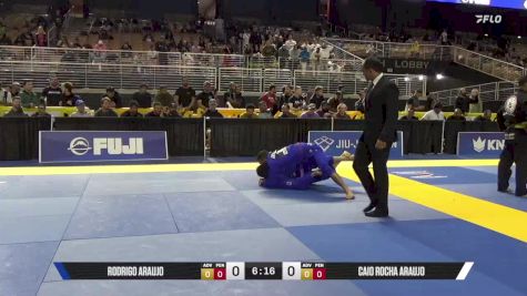 Caio Rocha Araujo vs Rodrigo Araujo 2025 Pan Jiu Jitsu IBJJF Championship