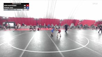 92 lbs 3rd Place Match - John Jachthuber, Princeton Wrestling Club vs Manuel Diaz, RT Elite Wrestling