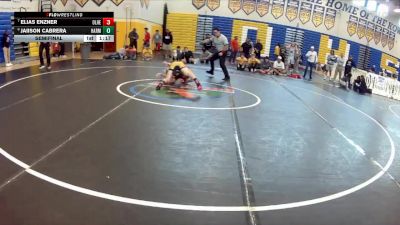 157 lbs Semifinal - Jaiison Cabrera, Harmony vs Elias Enzner, Olympic Heights