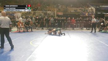 144 3A 5th Place Match - Kase Hopper, Venice vs John Antonucci, Tocoi Creek