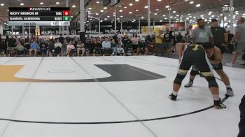 162 lbs Quarterfinal - Nicky Negron Jr, Team Nauman Silver Fox - HSC vs Samuel Almedina, Mat Assassins Black - HSC