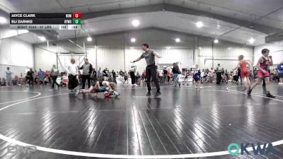 67 lbs Consolation - Jayce Clark, Team Nomad vs Eli Zarnke, Hilldale Youth Wrestling Club