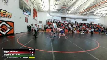 215B Round 2 - Brody Vandyke, Laurel vs Andrew Kellison, Campbell County