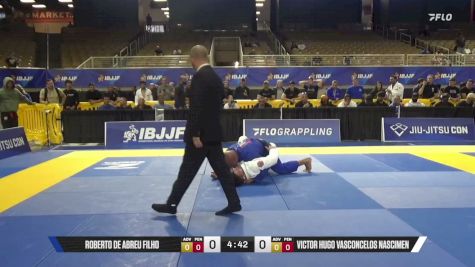 Victor Hugo Vasconcelos Nascimen vs Roberto De Abreu Filho 2026 Pan Jiu Jitsu IBJJF Championship