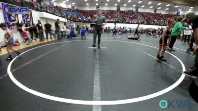 46 lbs Rr Rnd 2 - Rally Smith, Hinton Takedown Club vs Grayson Mortimer, Lions Wrestling Academy