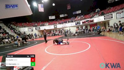 Rr Rnd 3 - Cash Culie, Wagoner Takedown Club vs Cooper Kennedy, Vinita Kids Wrestling