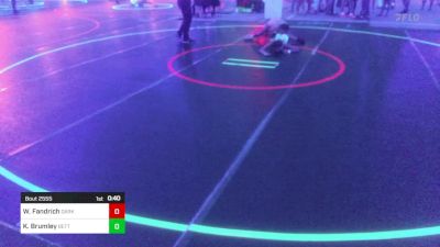 109 lbs Consi Of 8 #2 - Wai Fandrich, Dark Horse WC vs Kamryn Brumley, Betterman Elite