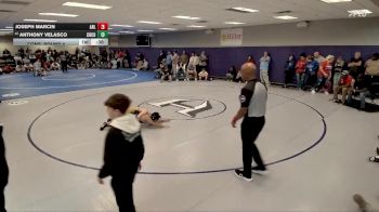 113 lbs Cons. Round 6 - Anthony Velasco, Christian County vs Joseph Marcin, Arlington